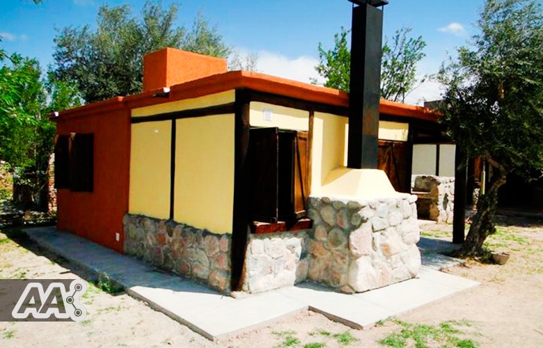 Una cabaña para el descanso durante todo el año en Maipú, Mendoza