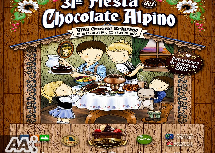 31º Fiesta del Chocolate Alpino en Villa General Belgrano