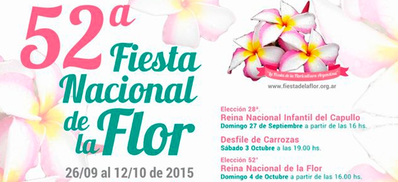 Fiesta Nacional de la Flor en Escobar