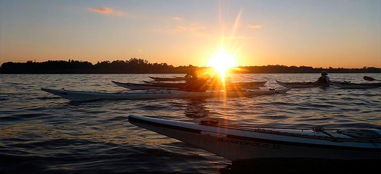 Un paseo diferente: kayak en el Paraná