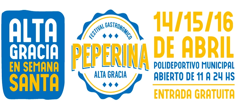 Festival Gastronómico Peperina en Alta Gracia 2017