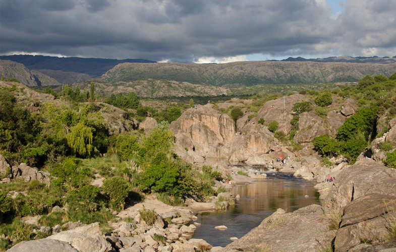 El río Mina Clavero entre los seleccionados para ser una de las  Maravillas Naturales