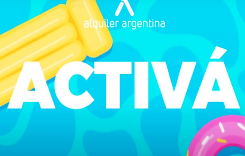 ¡Activá este verano! Mirá la campaña de Alquiler Argentina
