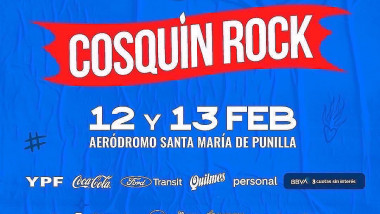 Cosquín Rock: días y horarios confirmados de la grilla de artistas